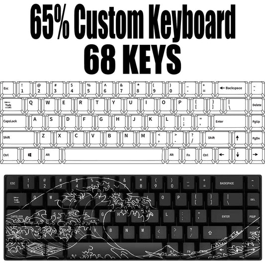 Customize  65% Keyboard ( ANSI | 68 Keys )